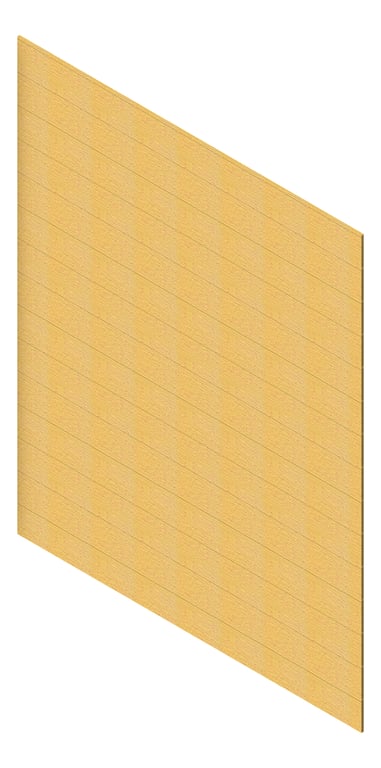 3D Presentation Image of Cladding Aluminium AliWood VLine Horizontal 200Shadowline SiberianLarch