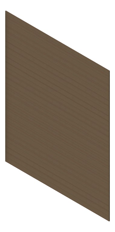 3D Presentation Image of Cladding Aluminium AliWood VLine Horizontal 210 CharcoalAsh