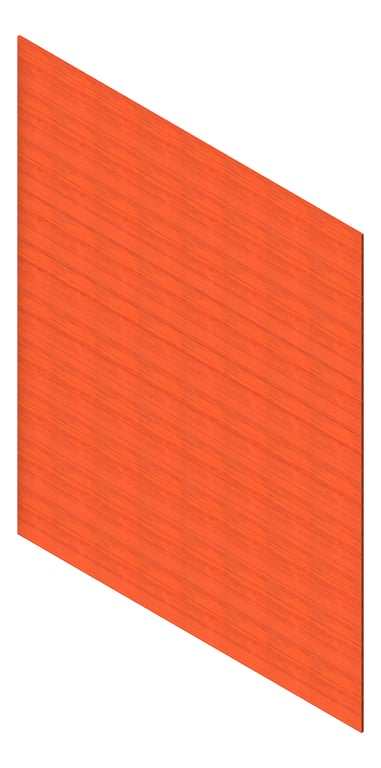 3D Presentation Image of Cladding Aluminium AliWood VLine Horizontal 210 WesternRedCedar