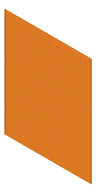 3D Presentation Image of Cladding Aluminium AliWood VLine Vertical 150Castellated Snowgum