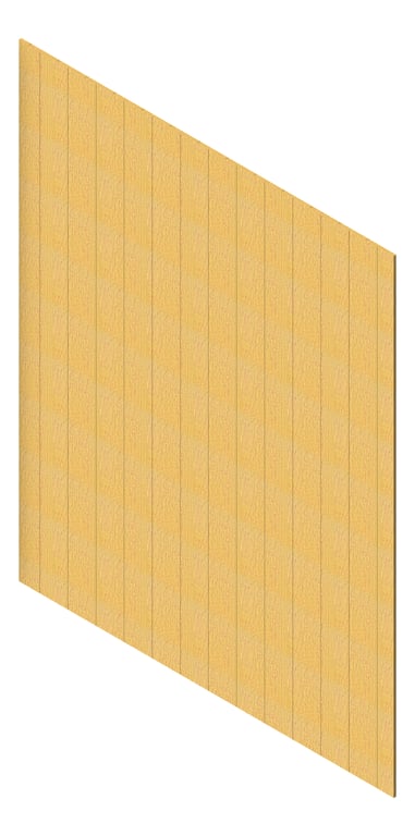 3D Presentation Image of Cladding Aluminium AliWood VLine Vertical 180 SiberianLarch