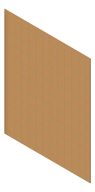 3D Presentation Image of Cladding Aluminium AliWood VLine Vertical 200Shadowline MountainAsh