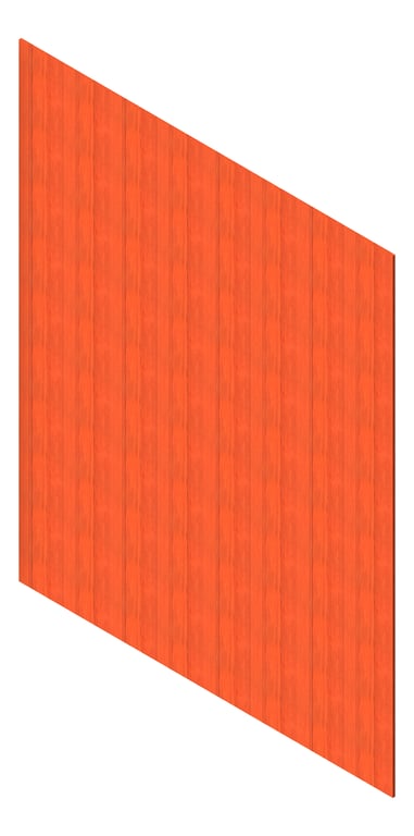 3D Presentation Image of Cladding Aluminium AliWood VLine Vertical 200Shadowline WesternRedCedar