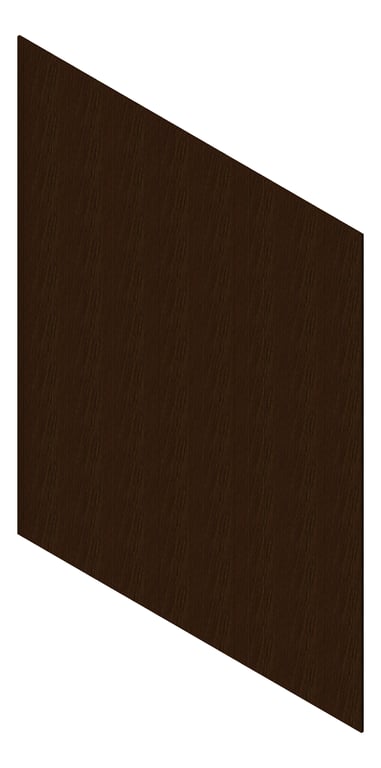 3D Presentation Image of Cladding Aluminium AliWood VLine Vertical 210 Chestnut