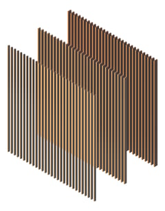 3D Presentation Image of Batten Aluminium Alumatex 25