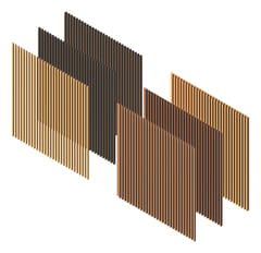 3D Presentation Image of Batten Aluminium Alumatex 40