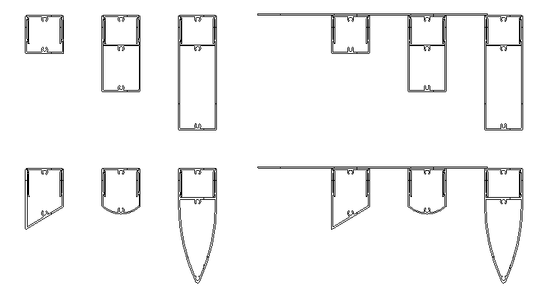Image of Detail Batten Alumatex 50