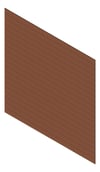 3D Presentation Image of Cladding Aluminium Alumatex ChannelGapBoard Horizontal 150 RedWood Material