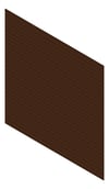3D Shaded Image of Cladding Aluminium Alumatex ChannelGapBoard Horizontal 90 TeakBrown Material