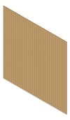 3D Presentation Image of Cladding Aluminium Alumatex ChannelGapBoard Vertical 90 NordicOak Material