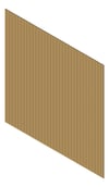 3D Presentation Image of Cladding Aluminium Alumatex ChannelGapBoard Vertical 90 WhiteAsh Material