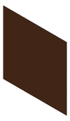 3D Shaded Image of Cladding Aluminium Alumatex ChannelLargeGapBoard Horizontal 90 TeakBrown Material
