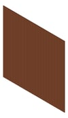 3D Shaded Image of Cladding Aluminium Alumatex ChannelLargeGapBoard Vertical 90 WesternRedCedar Material