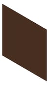 3D Shaded Image of Cladding Aluminium Alumatex RippleBoard TeakBrown Material