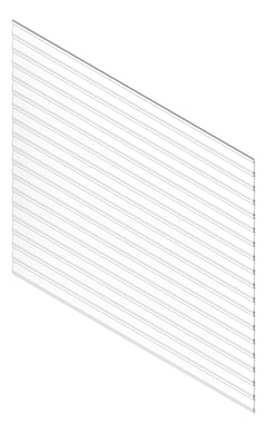 3D Documentation Image of Cladding Aluminium Alumatex ShiplapFullBoard