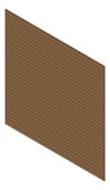 3D Presentation Image of Cladding Aluminium Alumatex ShiplapFullBoard Chestnut Material