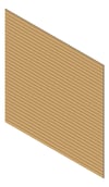 3D Presentation Image of Cladding Aluminium Alumatex ShiplapFullBoard Hinoki Material