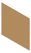 3D Presentation Image of Cladding Aluminium Alumatex ShiplapFullBoard Sycamore Material