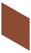 3D Presentation Image of Cladding Aluminium Alumatex ShiplapFullBoard WesternRedCedar Material