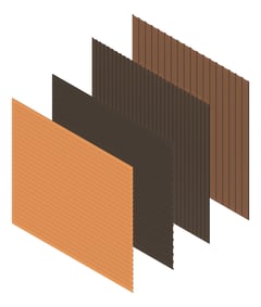 3D Presentation Image of Cladding Aluminium Alumatex ShiplapSmallGrooveBoard