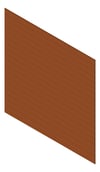 3D Shaded Image of Cladding Aluminium Alumatex ShiplapSmallGrooveBoard Horizontal 150 SpottedGum Material