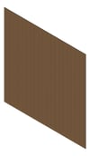 3D Presentation Image of Cladding Aluminium Alumatex ShiplapSmallGrooveBoard Vertical 150 Chestnut Material