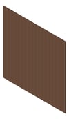 3D Shaded Image of Cladding Aluminium Alumatex ShiplapSmallGrooveBoard Vertical 150 CoreTen Material
