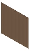 3D Presentation Image of Cladding Aluminium Alumatex ShiplapSmallGrooveBoard Vertical 150 TeakBrown Material