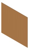 3D Presentation Image of Cladding Aluminium Alumatex ShiplapSmallGrooveBoard Vertical 90 Iroko Material