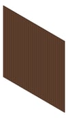 3D Shaded Image of Cladding Aluminium Alumatex ShiplapSmallGrooveBoard Vertical 90 Kwila Material