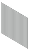 3D Shaded Image of Cladding Aluminium Alumatex ShiplapSmallGrooveBoard Vertical 90 LightNaturalConcrete Material