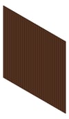 3D Shaded Image of Cladding Aluminium Alumatex ShiplapSmallGrooveBoard Vertical 90 PacificTeak Material