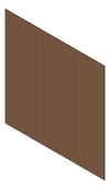 3D Shaded Image of Cladding Aluminium Alumatex ShiplapSmallGrooveBoard Vertical 90 QueenslandWalnut Material