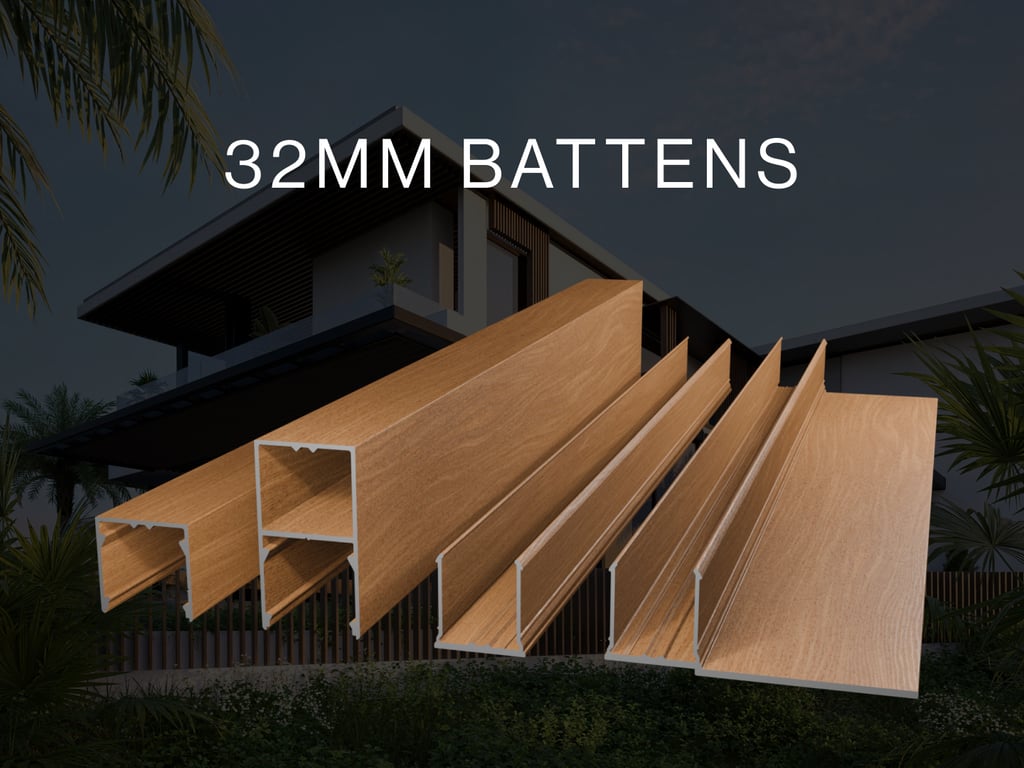 Image of Alumatex - Battens - 32mm Battens