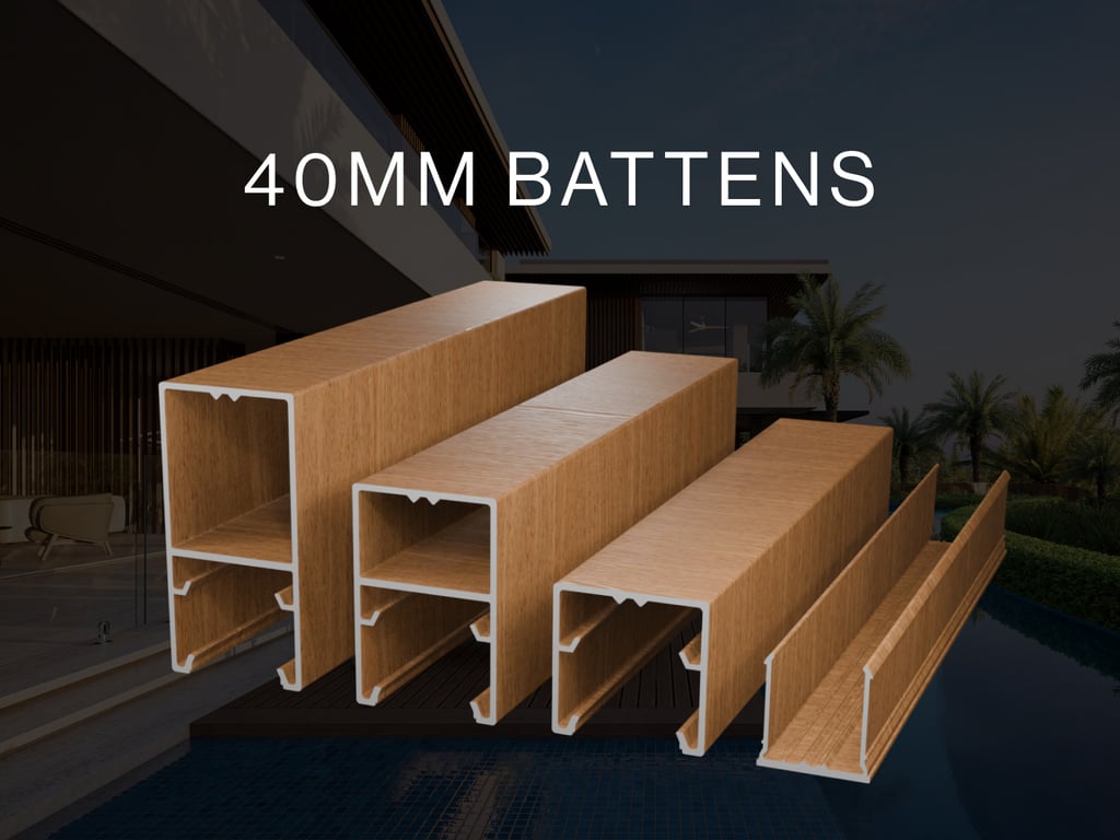 Image of Alumatex - Battens - 40mm Battens
