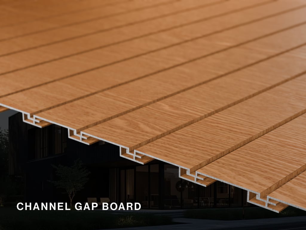 Image of Alumatex - Cladding - Channel Gap Board