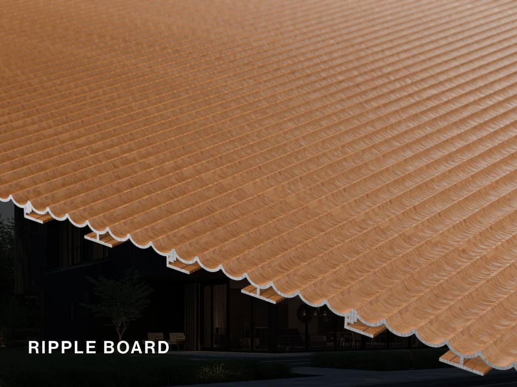 Image of Alumatex - Cladding - Ripple Board