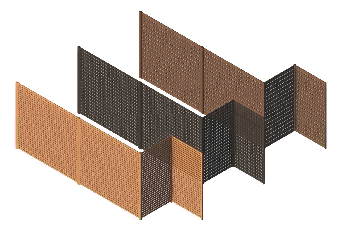 Fence Aluminium Alumatex DIY Slat