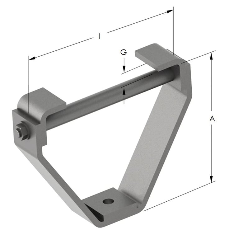 1AG260.png Image of Pipe Hanger Rigid Anchorage Beam Clamp AG260