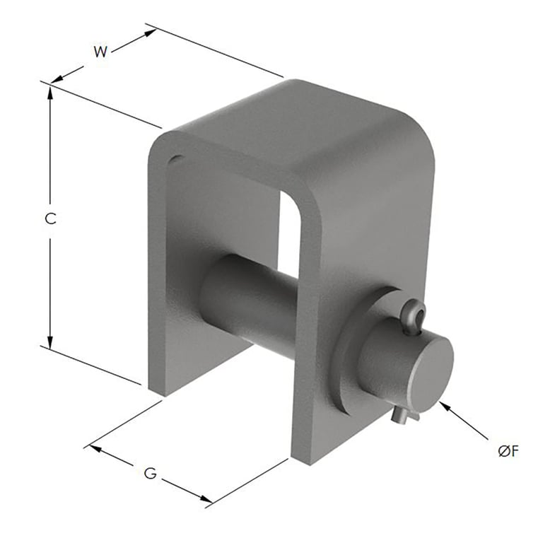 1AG370.png Image of Welded Beam Attatchment Anchorage With Load Pin AG370
