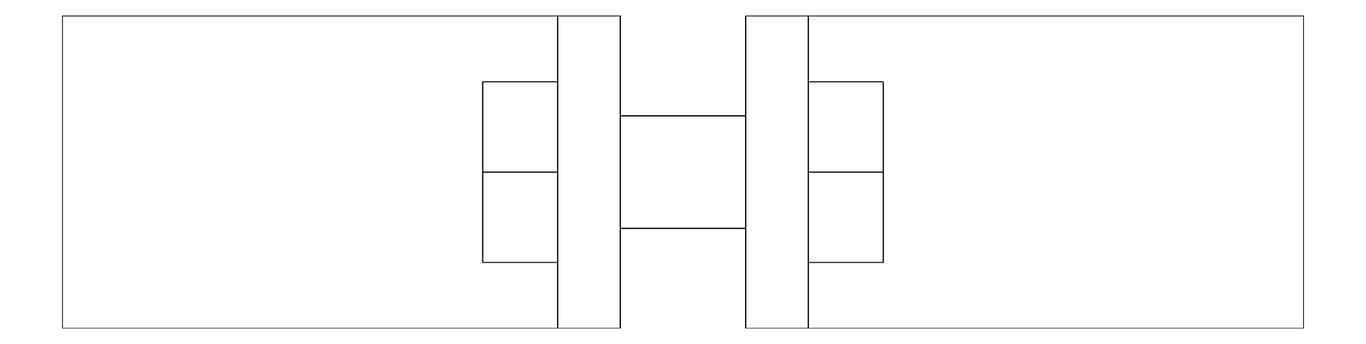 Plan Image of Pipe Hanger Rigid Pipe Clamp Anchorage Heavy Duty 2 Bolt AG120