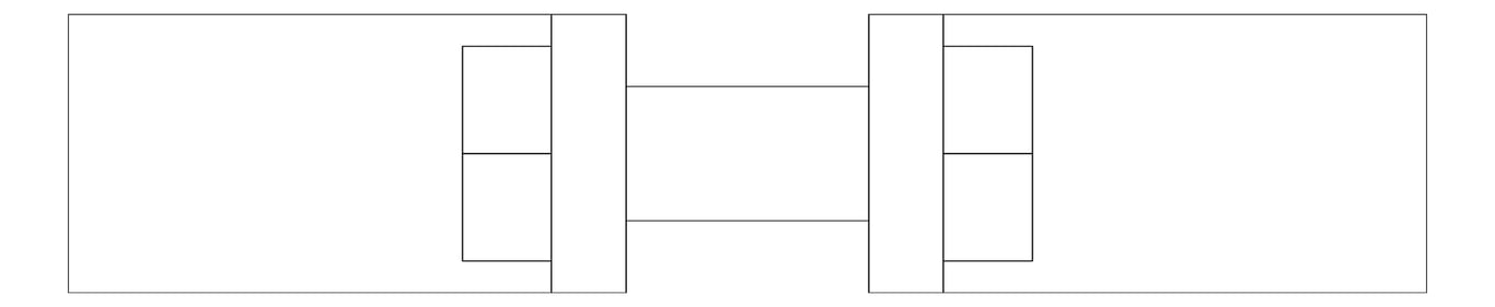 Plan Image of Pipe Hanger Rigid Pipe Clamp Anchorage Heavy Duty 3 Bolt AG170