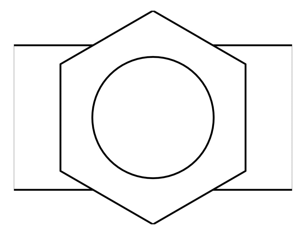 Plan Image of Forged Turnbuckle Anchorage RH/LH Thread AG330