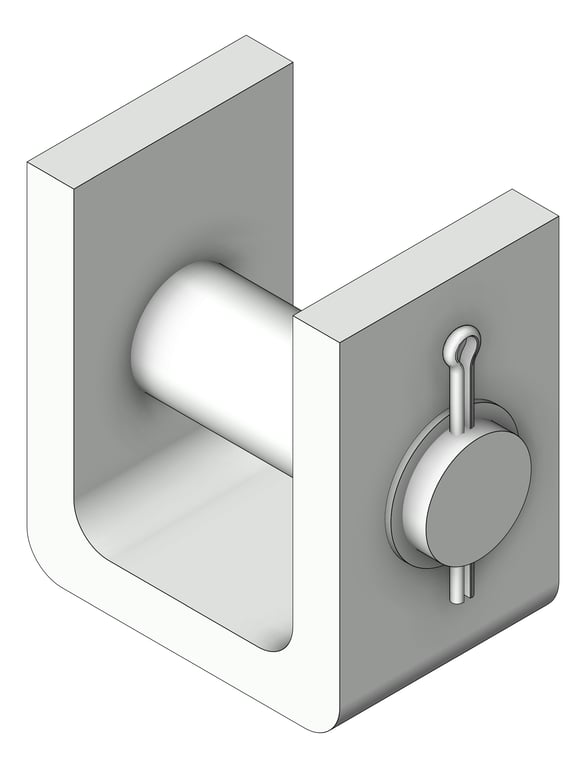 Welded Beam Attatchment Anchorage With Load Pin AG370
