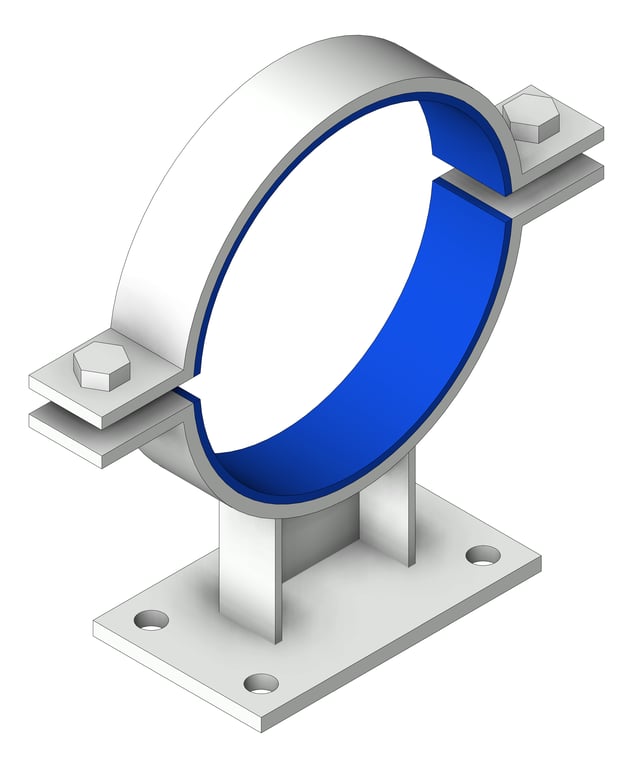 Navigate to Pipe Shoe Rigid Anchorage Insulated Single AG585