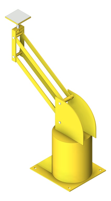 Image of Constant Load Spring Support Anchorage Vertical Base Mounted AG790 