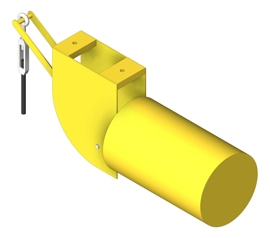 Image of Constant Load Spring Support Anchorage Horizontal Can AG800