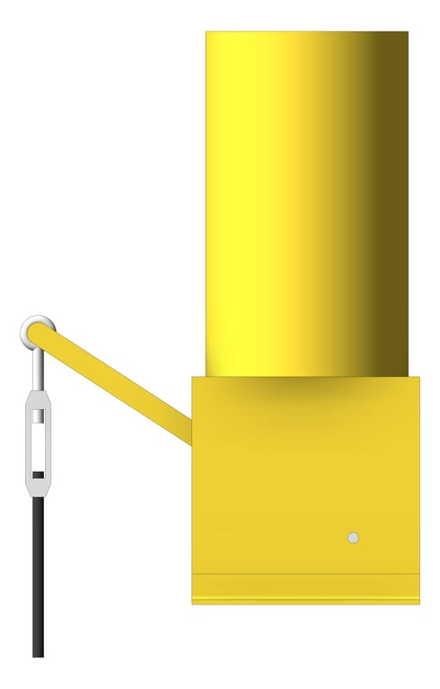 Front Image of Constant Load Spring Support Anchorage Vertical Hanger AG780