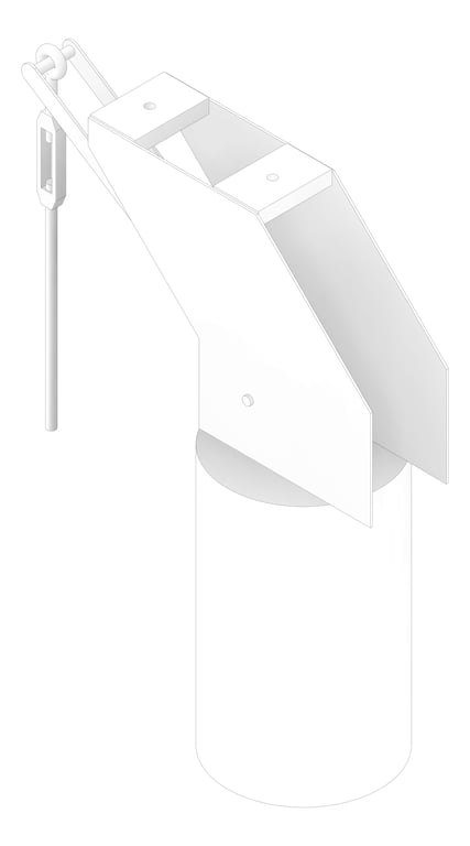 3D Documentation Image of Constant Load Spring Support Anchorage Vertical Hanger AG770