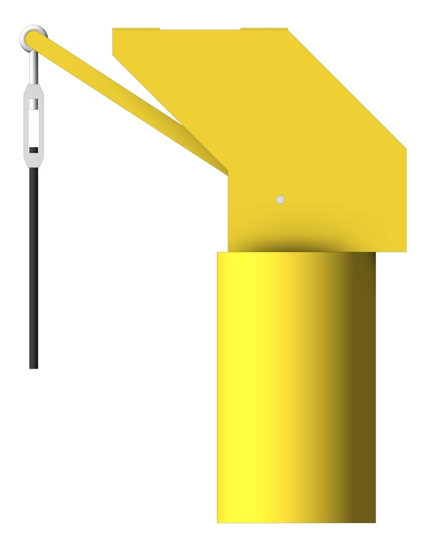 Front Image of Constant Load Spring Support Anchorage Vertical Hanger AG770